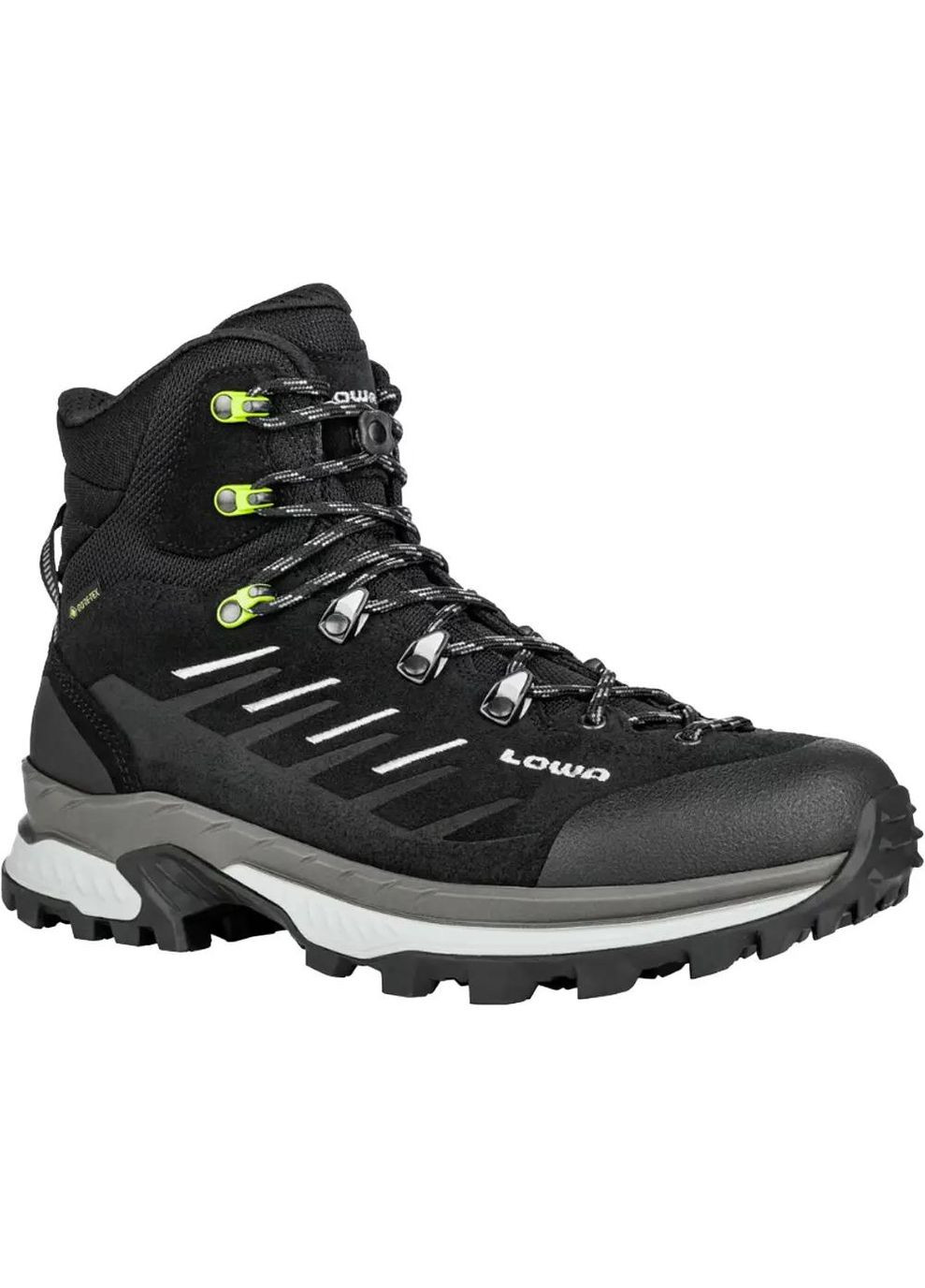 Ботинки из Gore-Tex Randir GTX MID Black-Grey Lowa (347147077)
