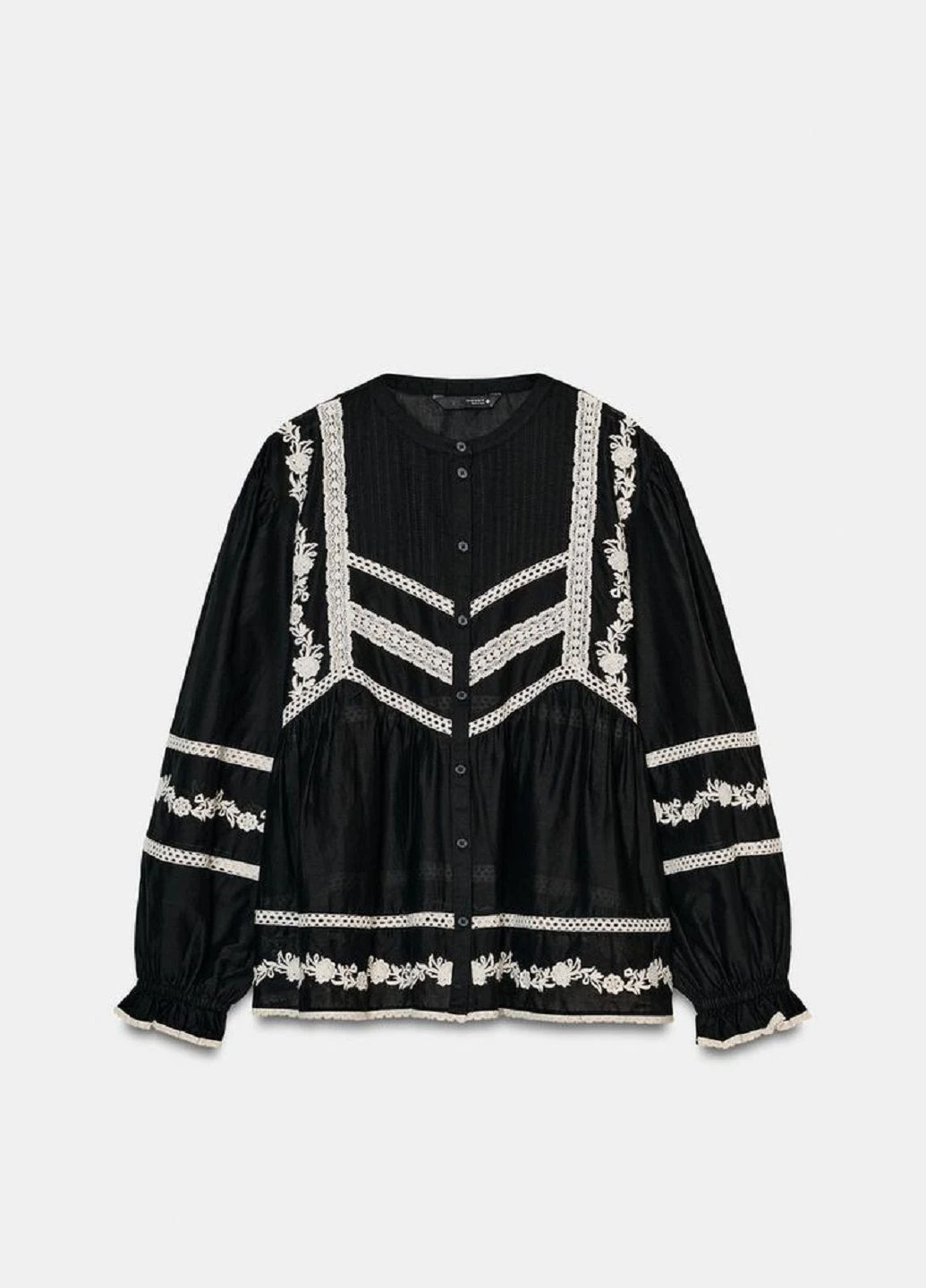 Комбінована блуза Zara