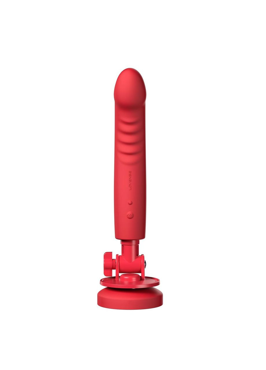 Смарт-міні секс-машина Lovense Mission 2 Vibrating suction cup dildo, 6500 вібрацій/хв, Touch Sense No Brand (366879793)