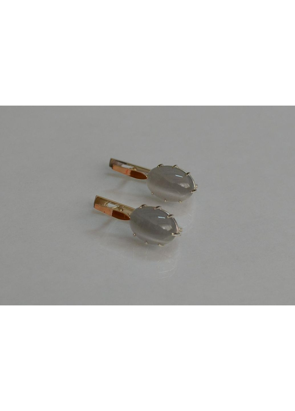 Срібні сережки з золотими накладками Silver Style (367113188)