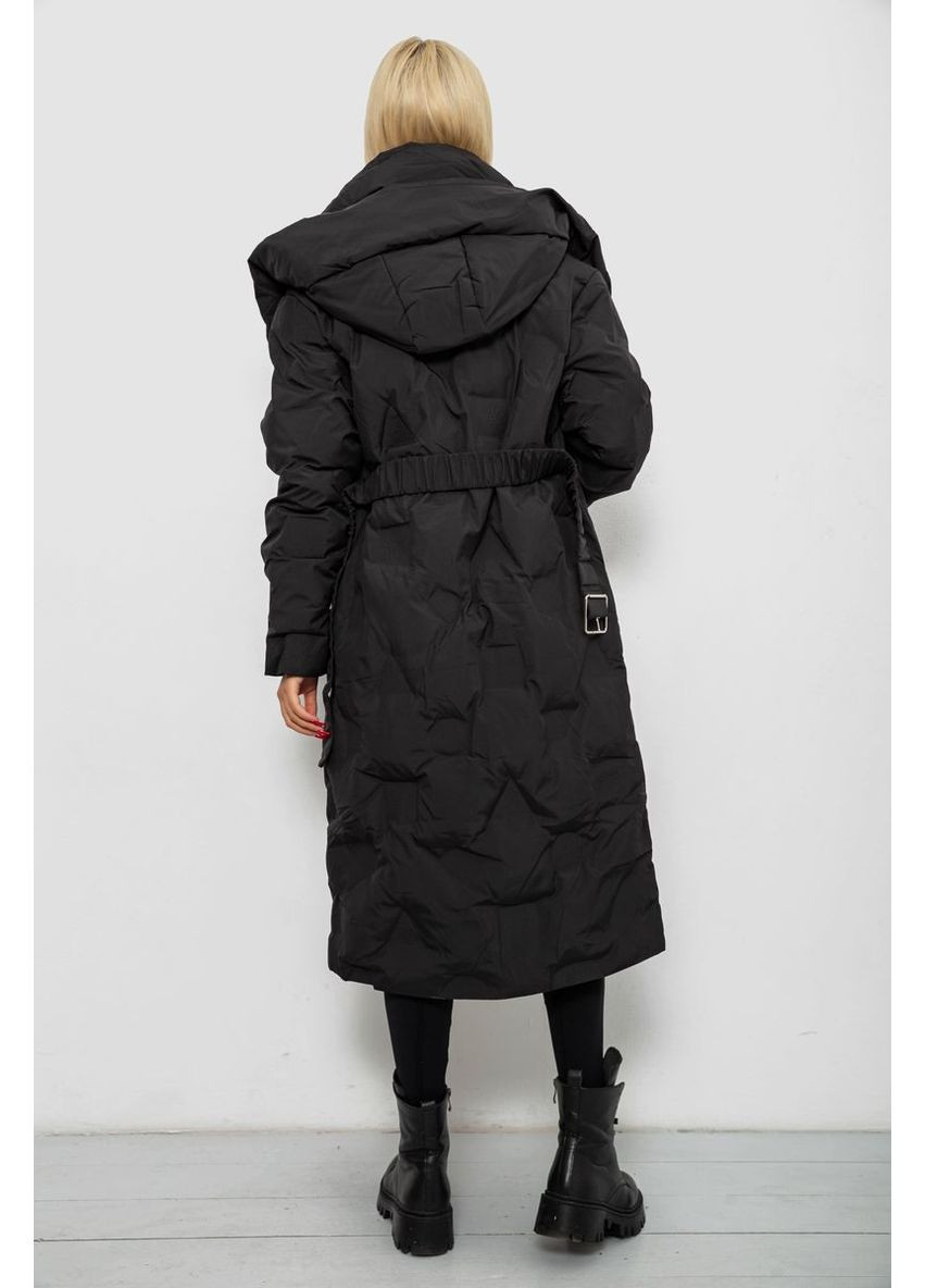 Черная демисезонная куртка женская зимняя Sport Line