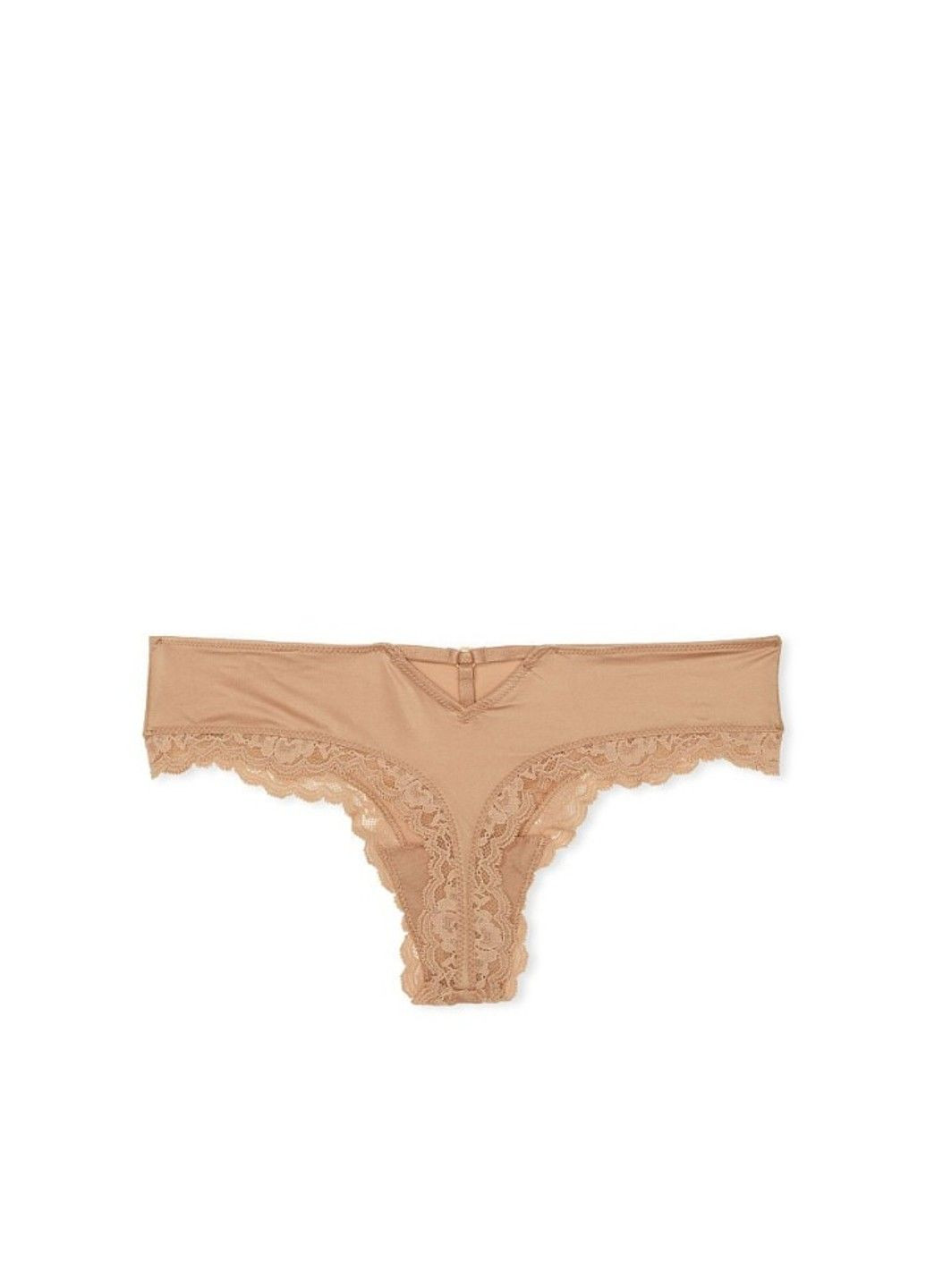 Трусики стрінги Victoria’s Secret Cutout Back Sweet Praline Panty Victoria's Secret (317788900)