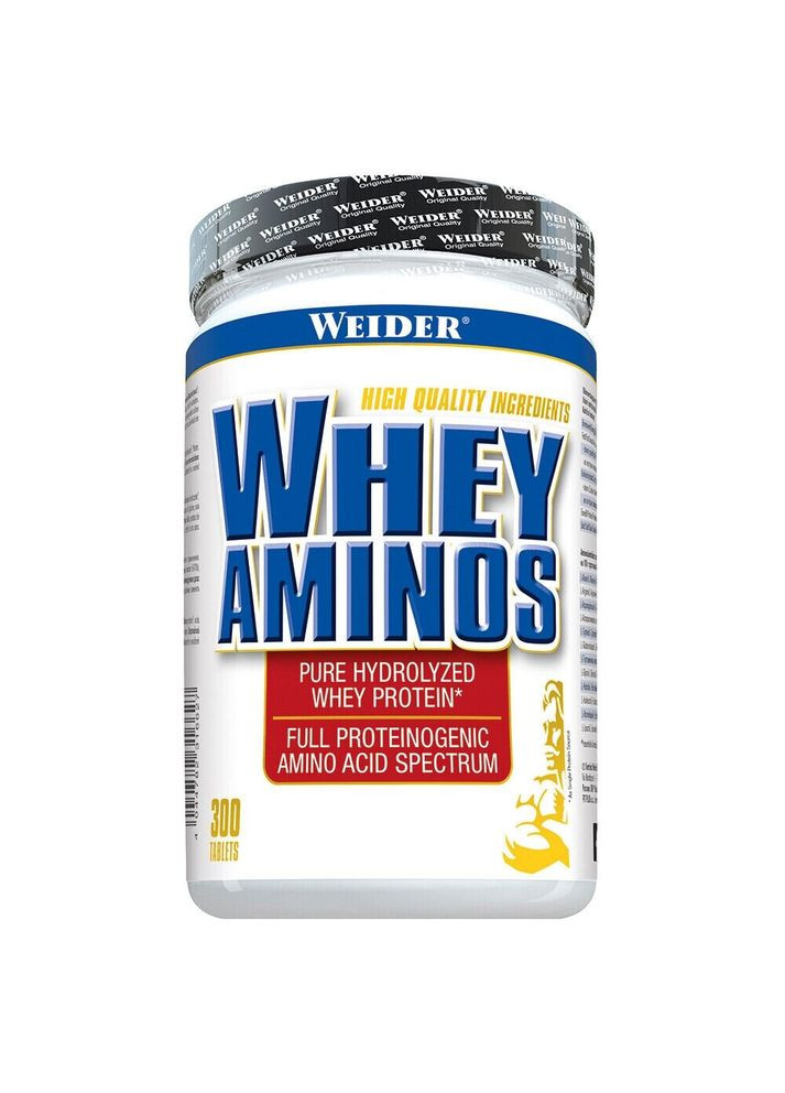 Аминокислота Whey Aminos Tab, 300 таблеток Weider (333975489)