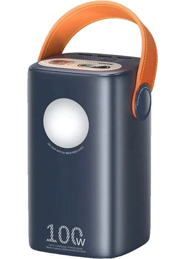 Зовнішній акумулятор (павербанк) RPP-100 60000mAh 100W Dark Blue Remax (318744787)