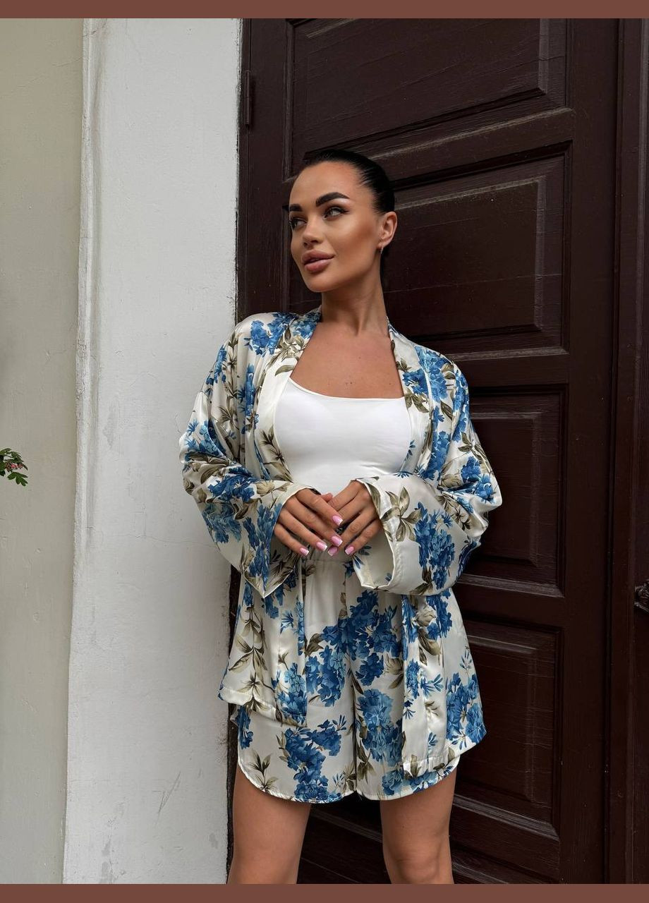 Жіночий костюм з квітковим принтом Гермес (335414507)