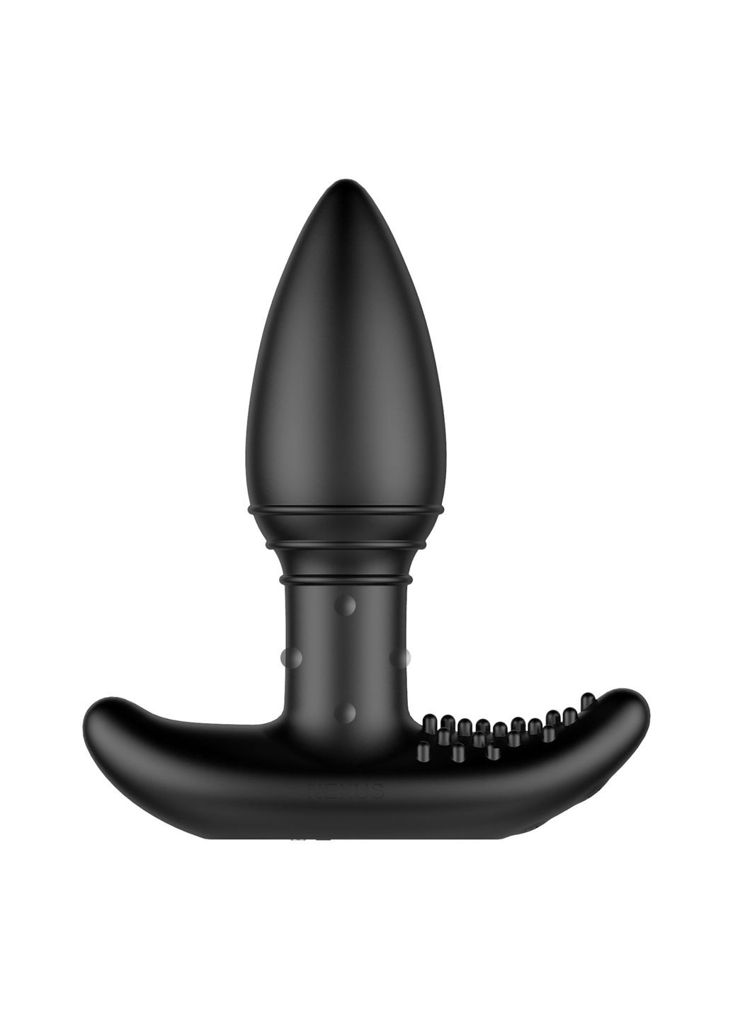 Анальна вібропробка B-stroker з масажними намистинами на ніжці з пультом Д / КУ + змазка 250 мл Nexus (296627340)