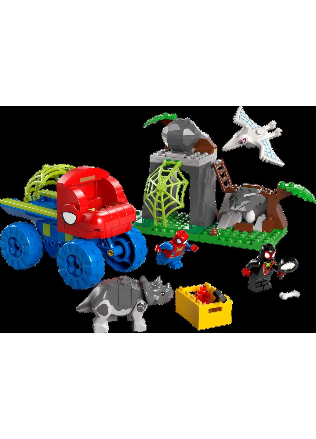 Лего Марвел Динозаврячий спасательный транспорт команды ПаукаLego Marvel Super Heroes 11199 Lego (372012401)