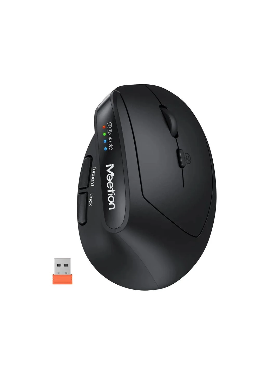 Мишка (MT-BTM008-A) MEETION BTM008 Wireless/Bluetooth Black (399996059)