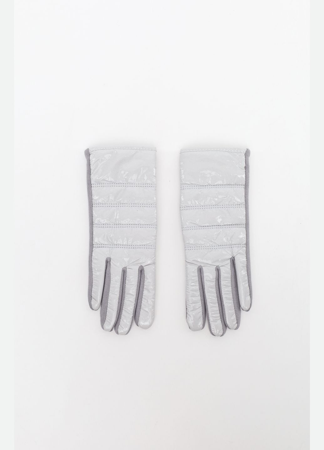 Женские перчатки цвет светло-серый ЦБ-00227345 No Brand (282924456)