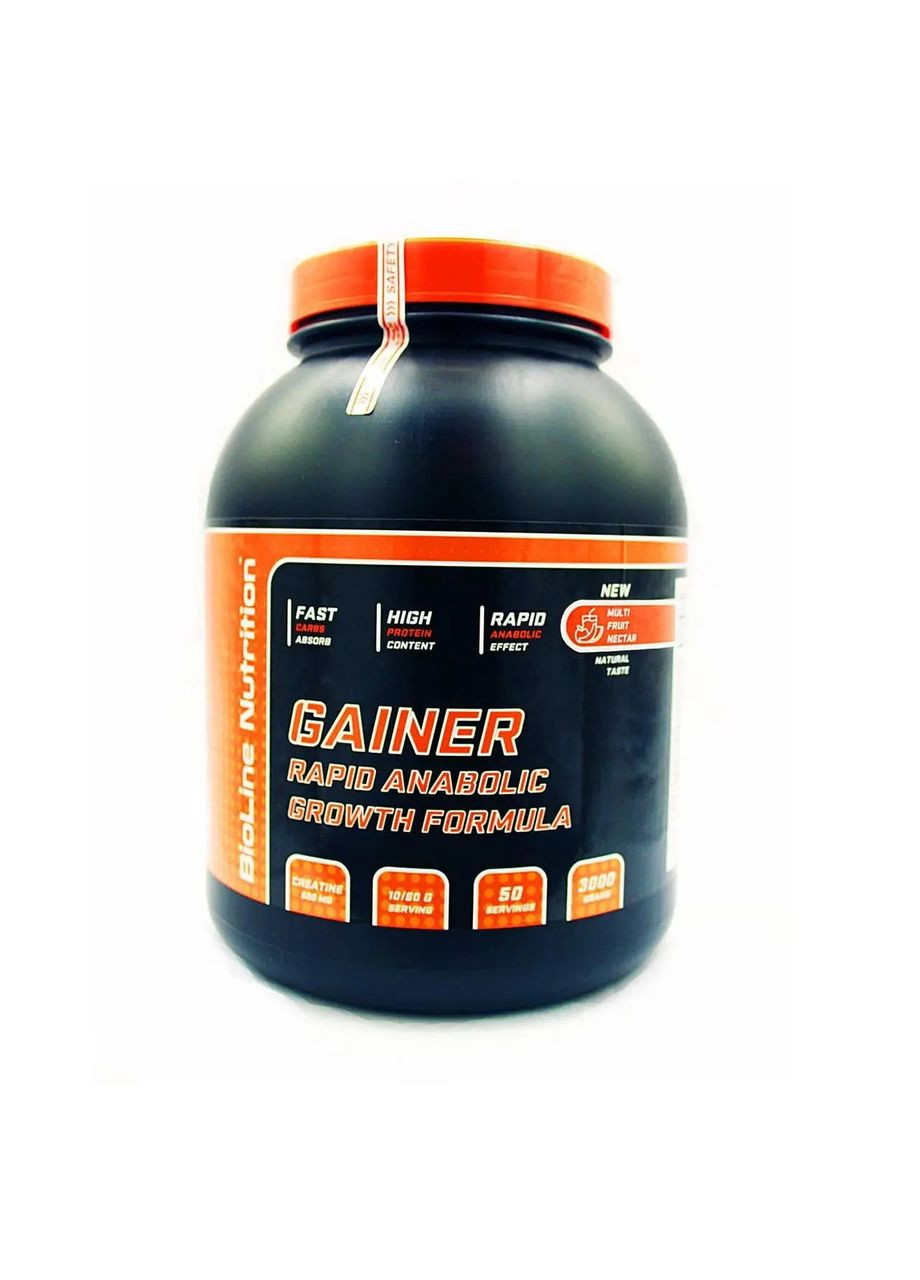 Набір Протеїн 2 кг. Смак Манго-апельсин + Гейнер 3 кг Rapid Anabolic + Шейкер BioLine Nutrition (369769949)