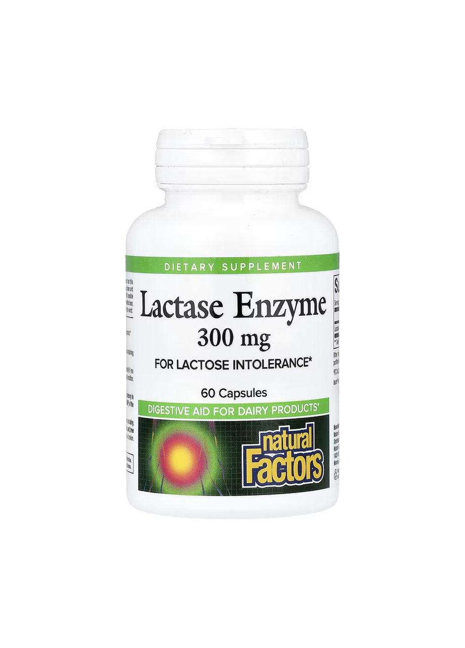 Lactase Enzyme - 60 caps Natural Factors (369399271)