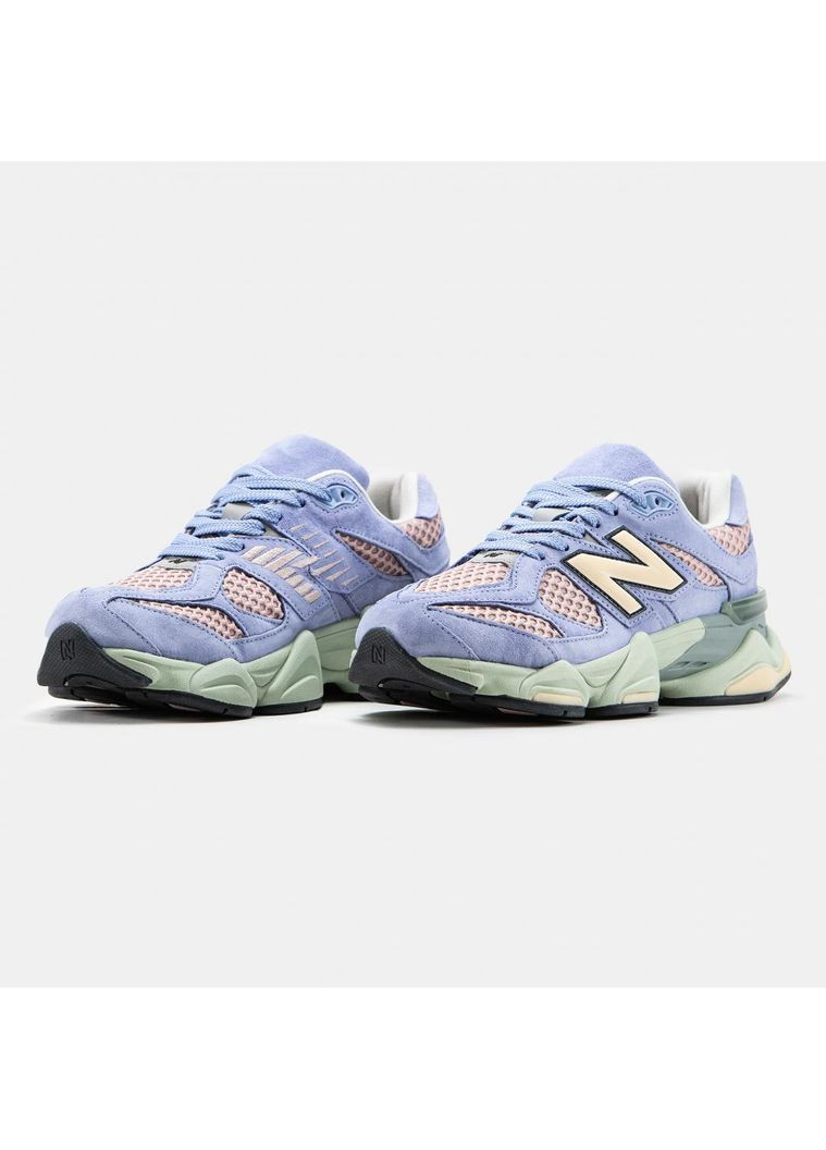 Фіолетові Осінні кросівки чоловічі new balance 9060 x the whitaker group нью беланс 9060 No Brand