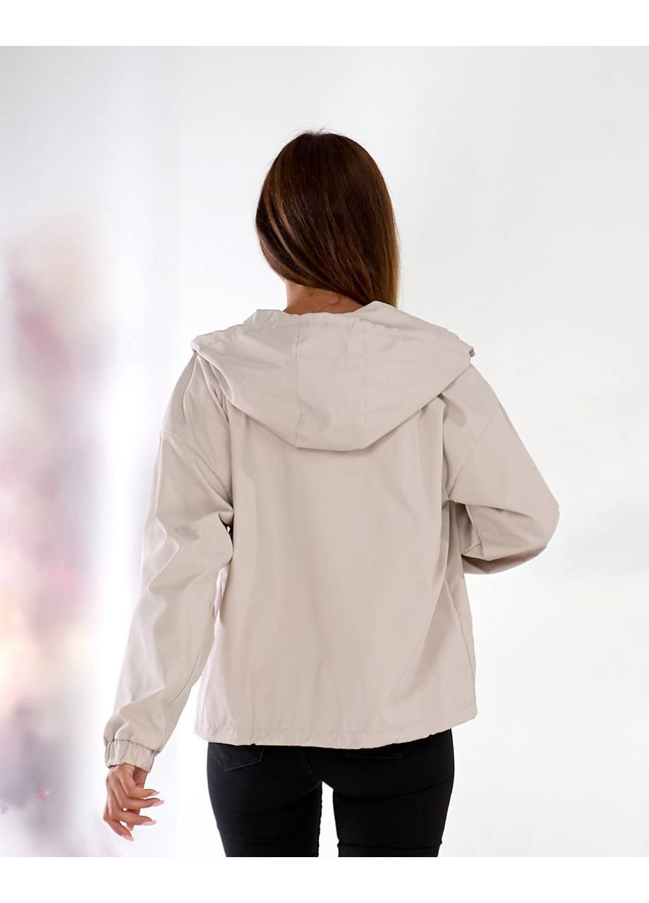 Ветровка плащевка Эмми на подкладке, есть карманы, затяжки снизу Україна (363236799}