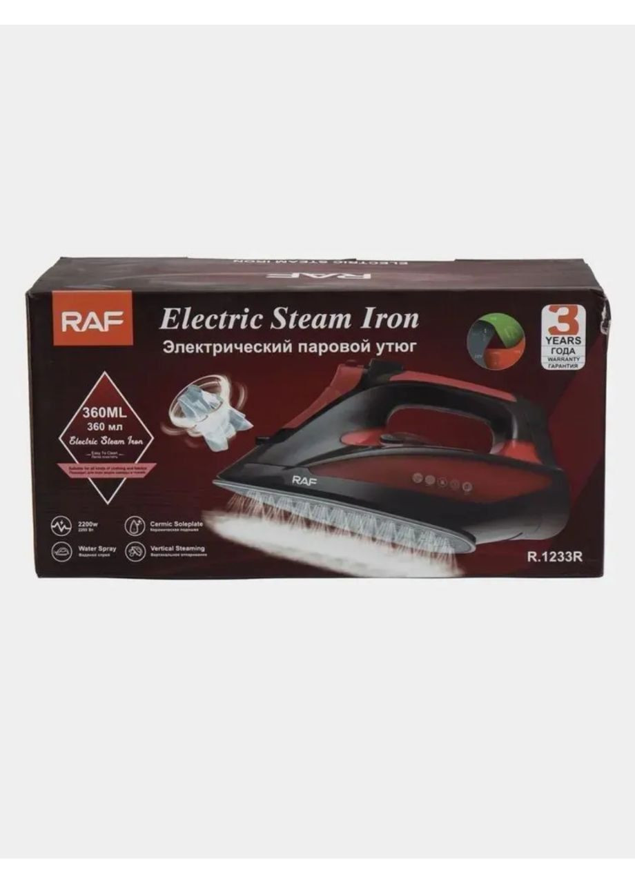 Парова праска 2200 Вт 360 мл RAF R.1233R (318339289)