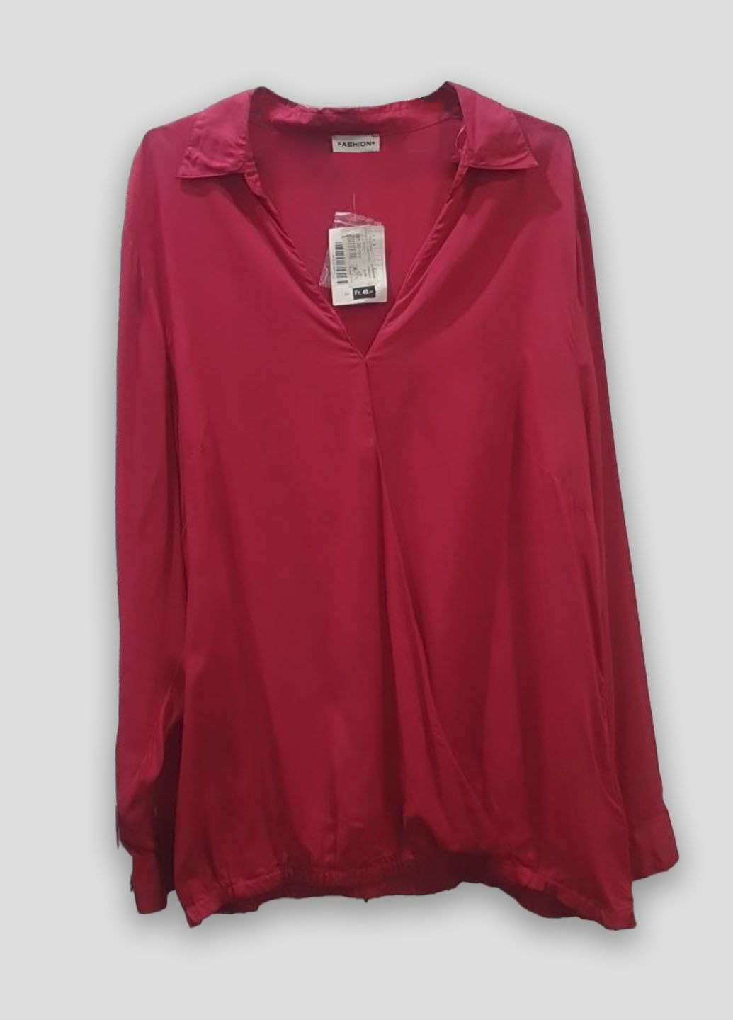 Красная демисезонная блуза + Fashion