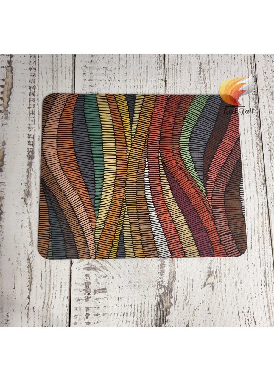 Килимок для миші “В’язаний килим” — 24×20 см, текстурний принт No Brand (374913749)