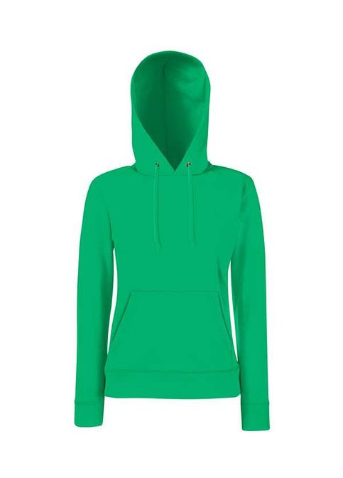 Толстовка женская Classic hooded sweat Ярко-зеленый (0620380472XL) Fruit of the Loom (315938215)