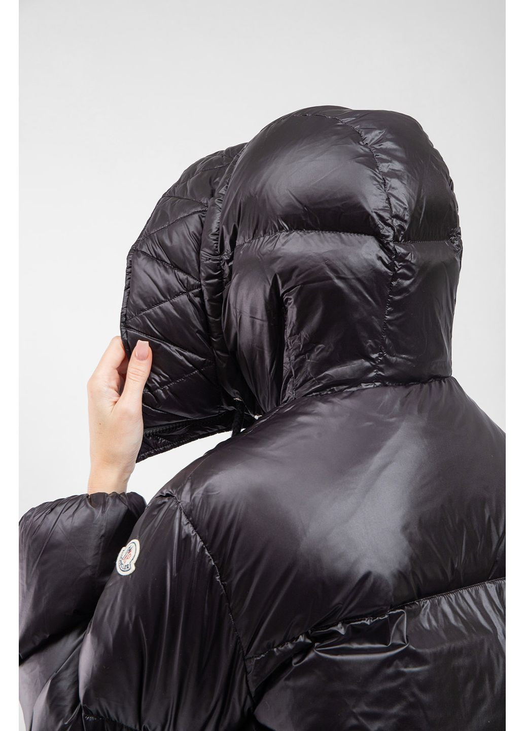 Черный зимний Пуховик Moncler