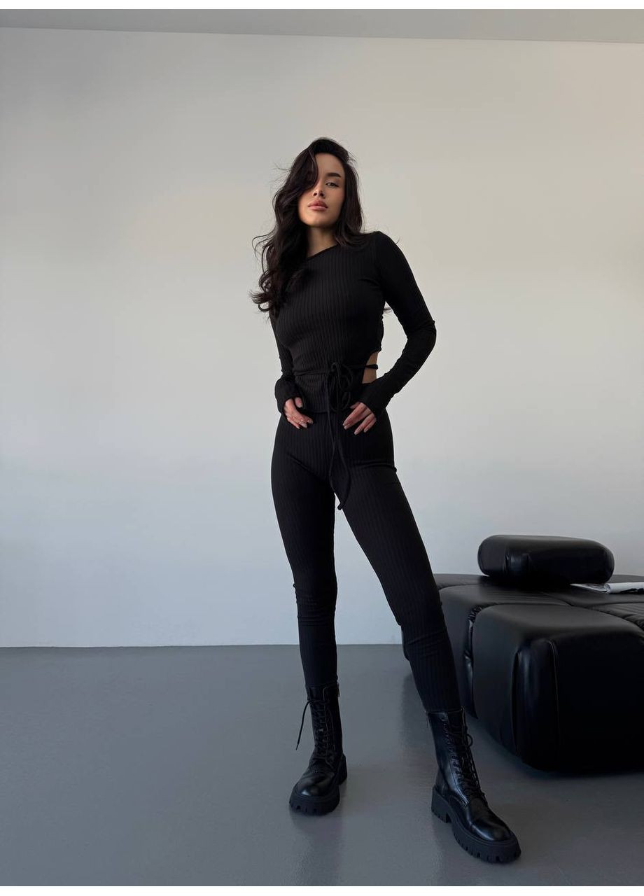 Костюм в рубчик с открытой спиной Україна (357123489)