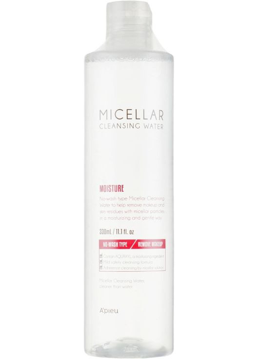 Увлажняющая крепкая вода Micellar Cleansing Water Moisture 300ml (536831-51255) A'pieu (368605906)