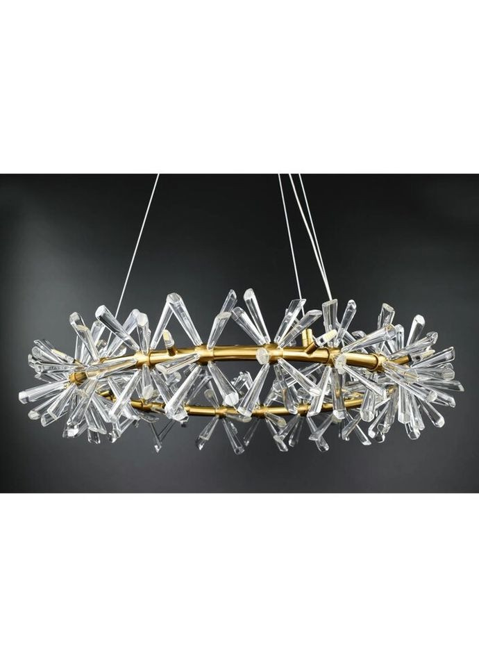 Люстра подвесная на 20 лампочек 26771 Латунь 40-120х60х60 см. Sunnysky (324395820)