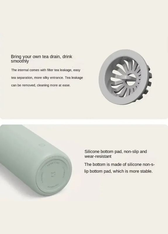 Термос Xiaomi 350ml MJKDB01PL BHR6786CN зеленый MiJia (334117387)