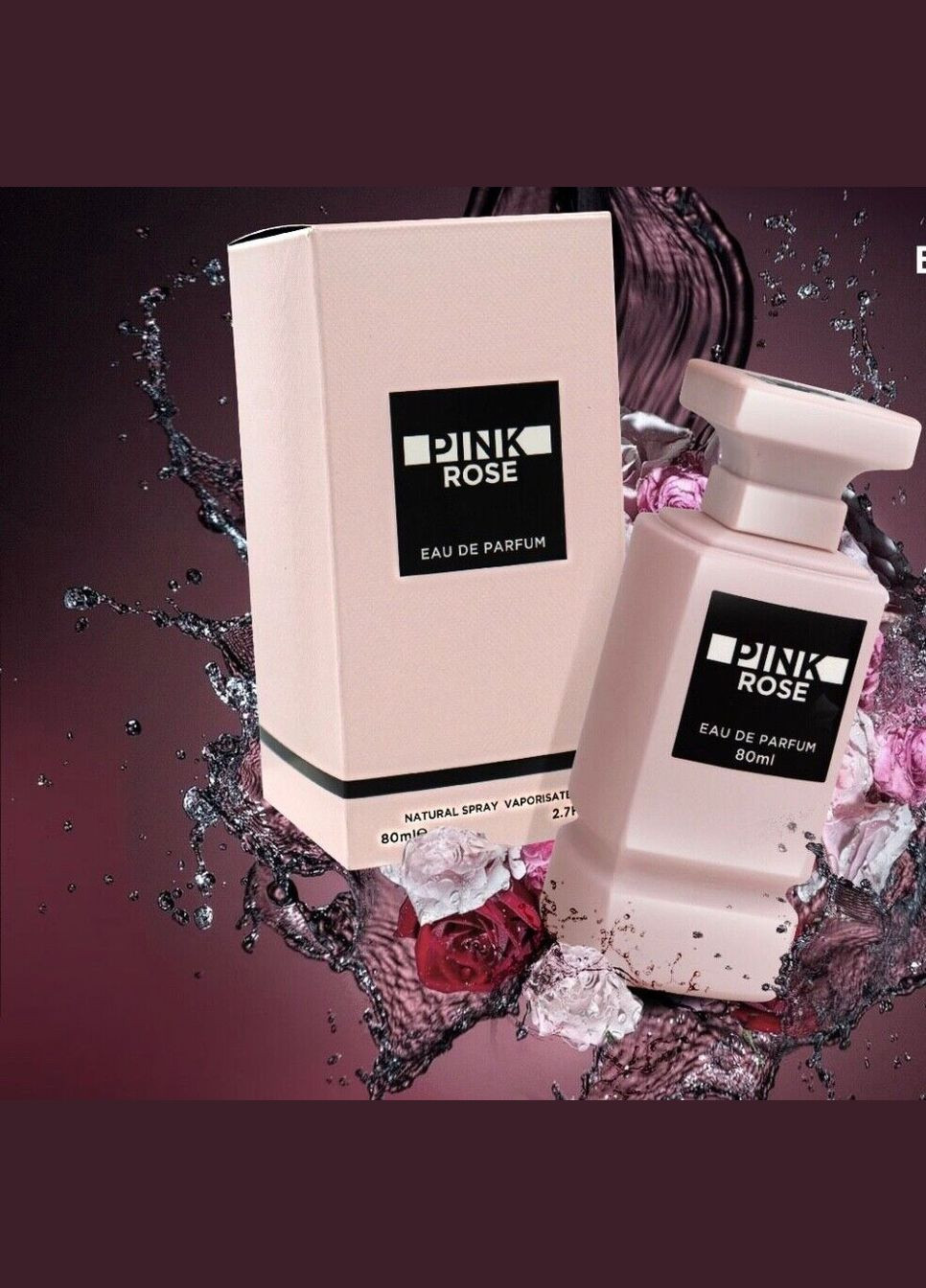 Парфюм унисекс нишевый Pink Rose edp 80ml Fragrance World (340464479)