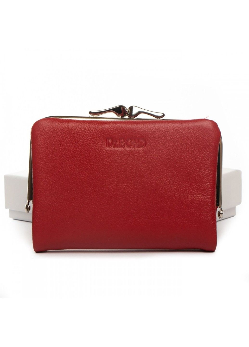 Шкіряний жіночий гаманець Classik WN-23-14 red Dr. Bond (282557219)