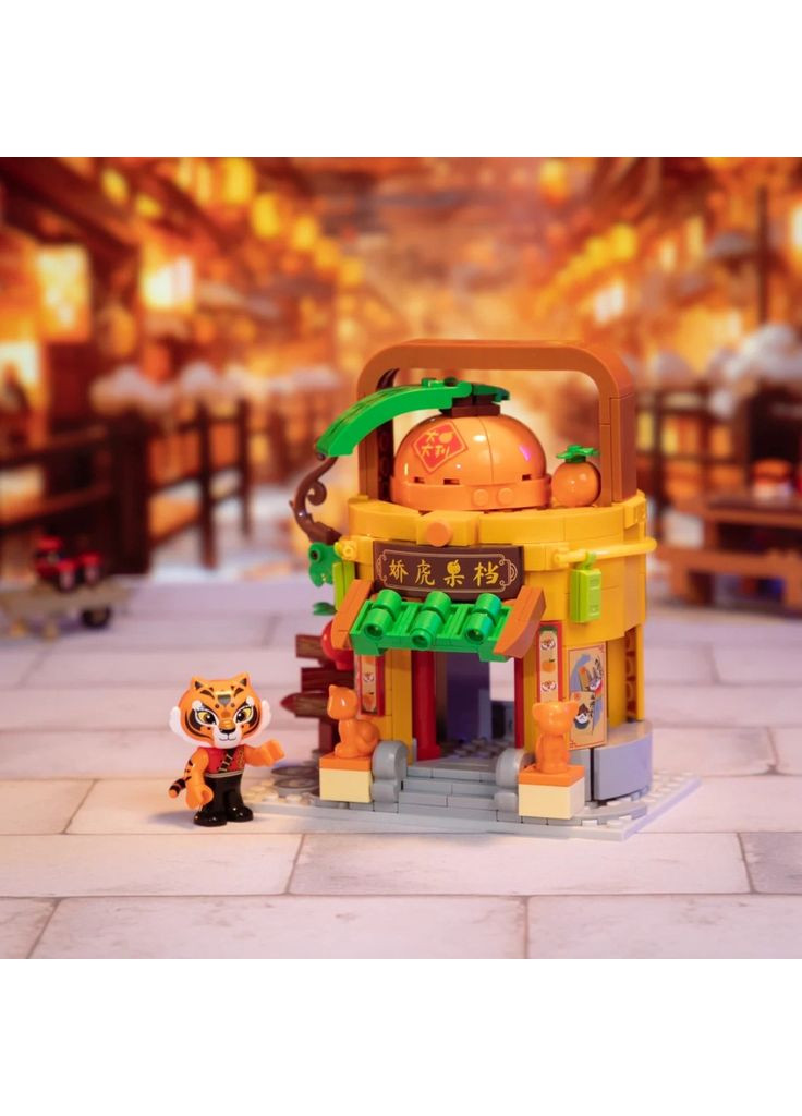 Конструктор Kung Fu Panda Кунгфу Панда Мини Вид на улицу - Фруктовый магазин Тигрицы (m410342) Pantasy Kung Fu Panda Кунгфу Панда Міні Вид на вулицю - Фр (367068896)