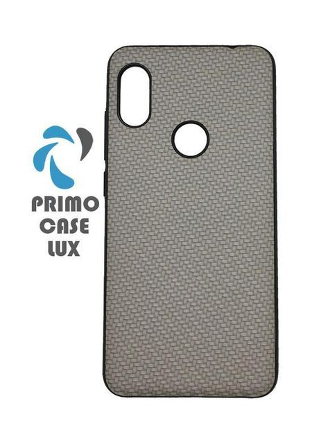 Чехол накладка Primo Case Lux для Xiaomi Redmi Note 6 Pro - Light Grey Primolux (262296663)
