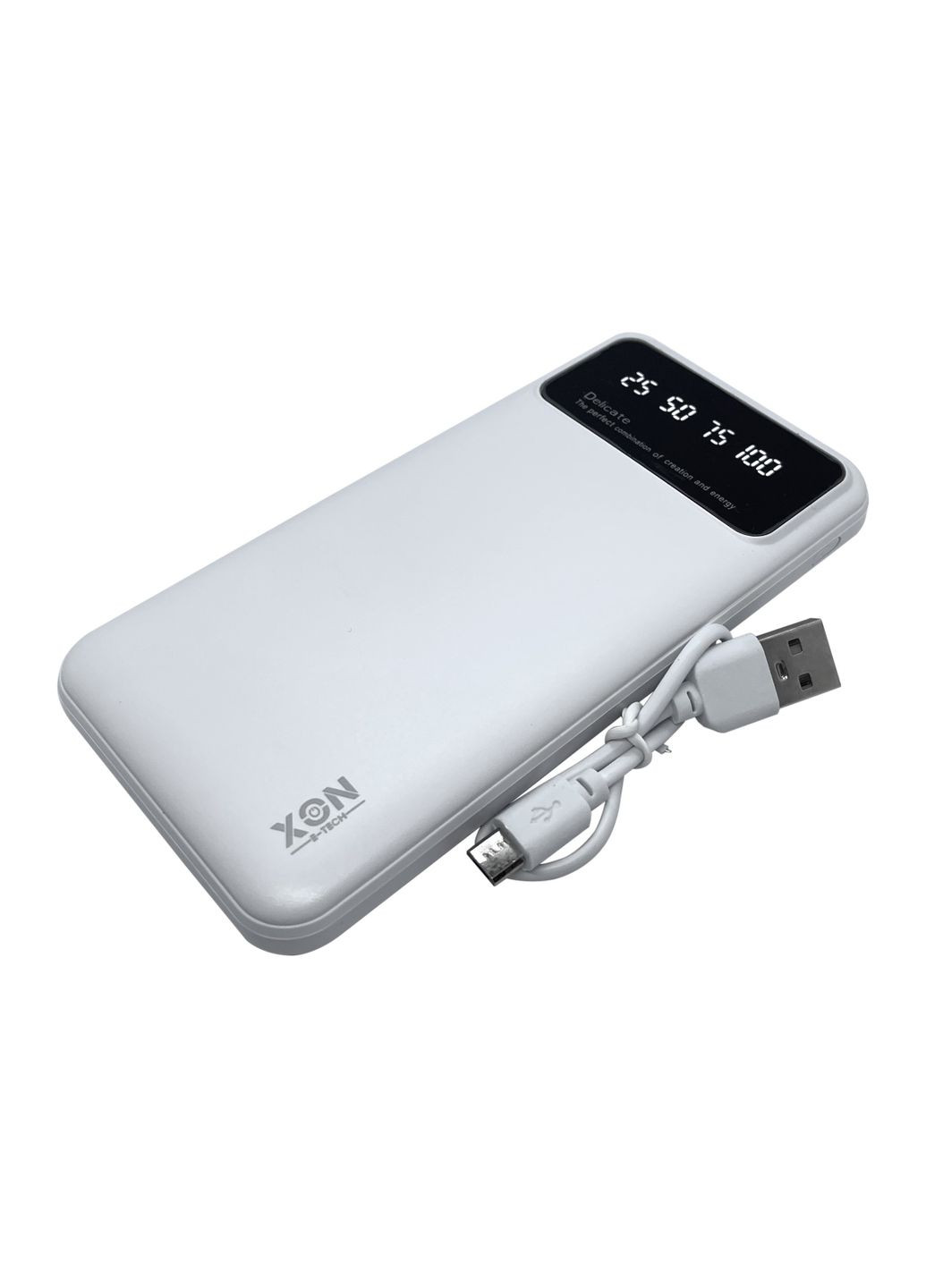 Портативная батарея 10000 mAh XON PowerBank UniLink (UC1N 5979) Белая (павербанк) XON E-Tech