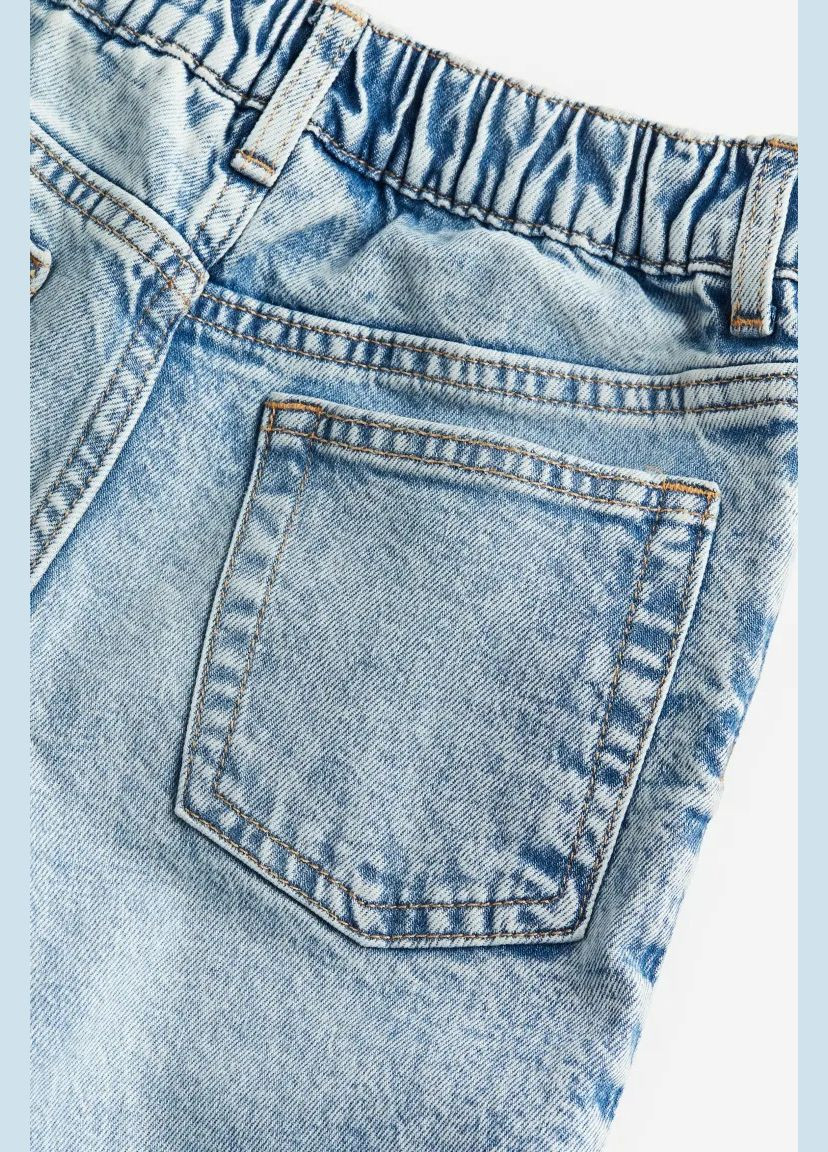 Штани джинси для хлопчика 9434 122 см Блакитний 71273 H&M (295468741)