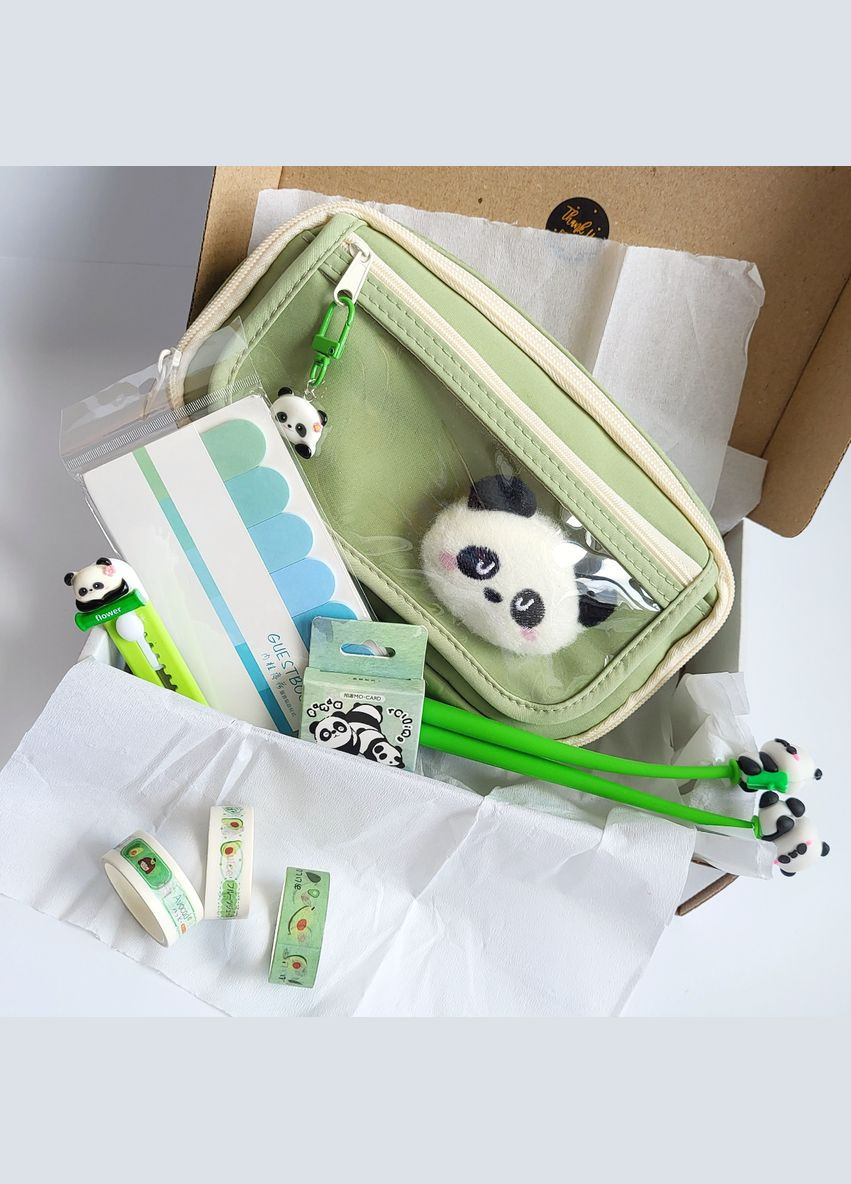 Подарочный набор канцелярии в корейском стиле Панда 9 предметов No Brand (322872685)