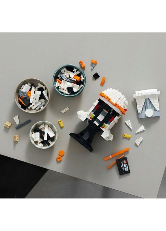 Конструктор Star Wars Шлем командора клонов Коди 766 деталей (75350) Lego (281425672)