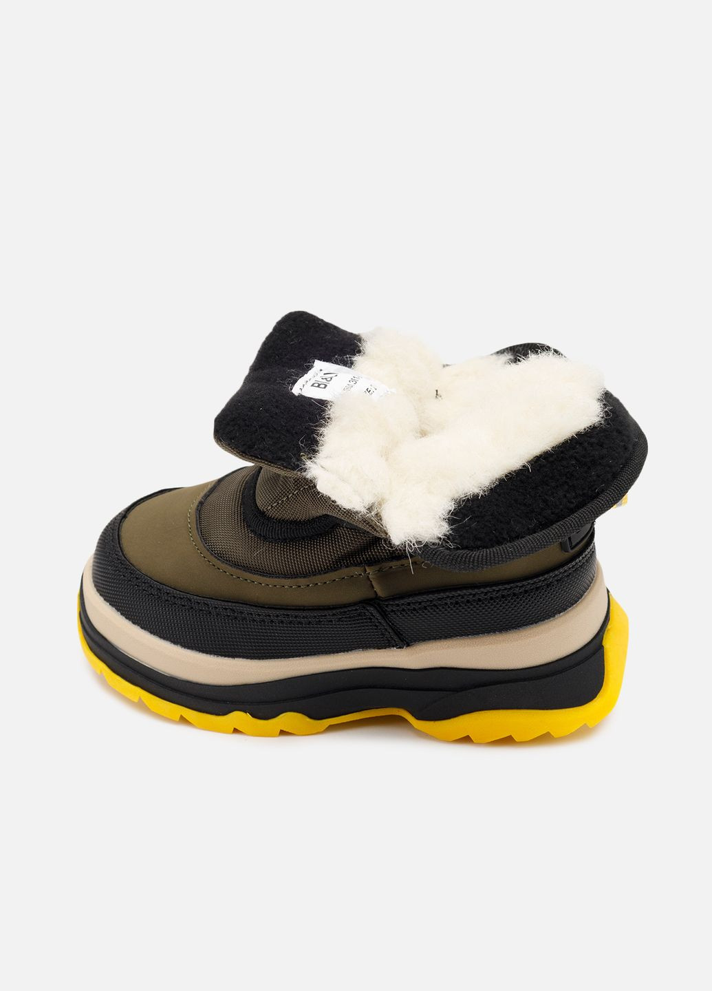 Зимние термосапоги для мальчика цвет хаки cb-00260325 No Brand