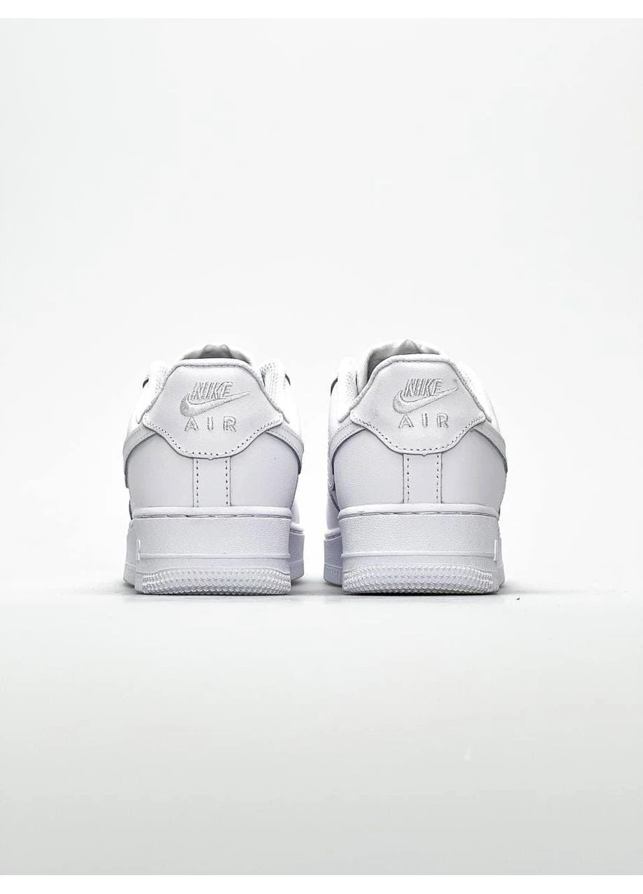 Білі літні кросівки nike air force 1 classic white 2 найк аір форс 1 No Brand
