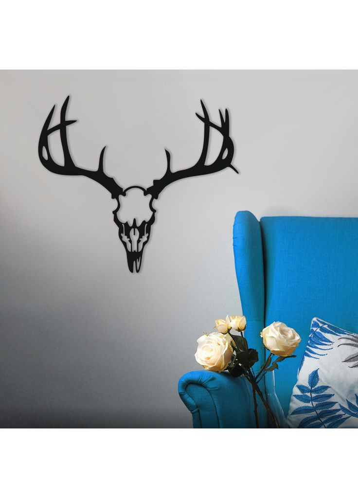 Декоративное панно на стену "Череп оленя Deer skull" 40х45 см Decart (360611090)