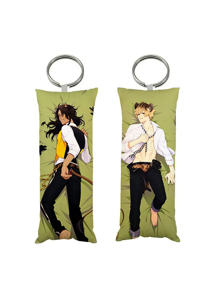 Брелок міні-дакімакура Леона Кінгсколар Скривлена країна див двосторонній 4х10 см (br0440) No Brand (327005981)