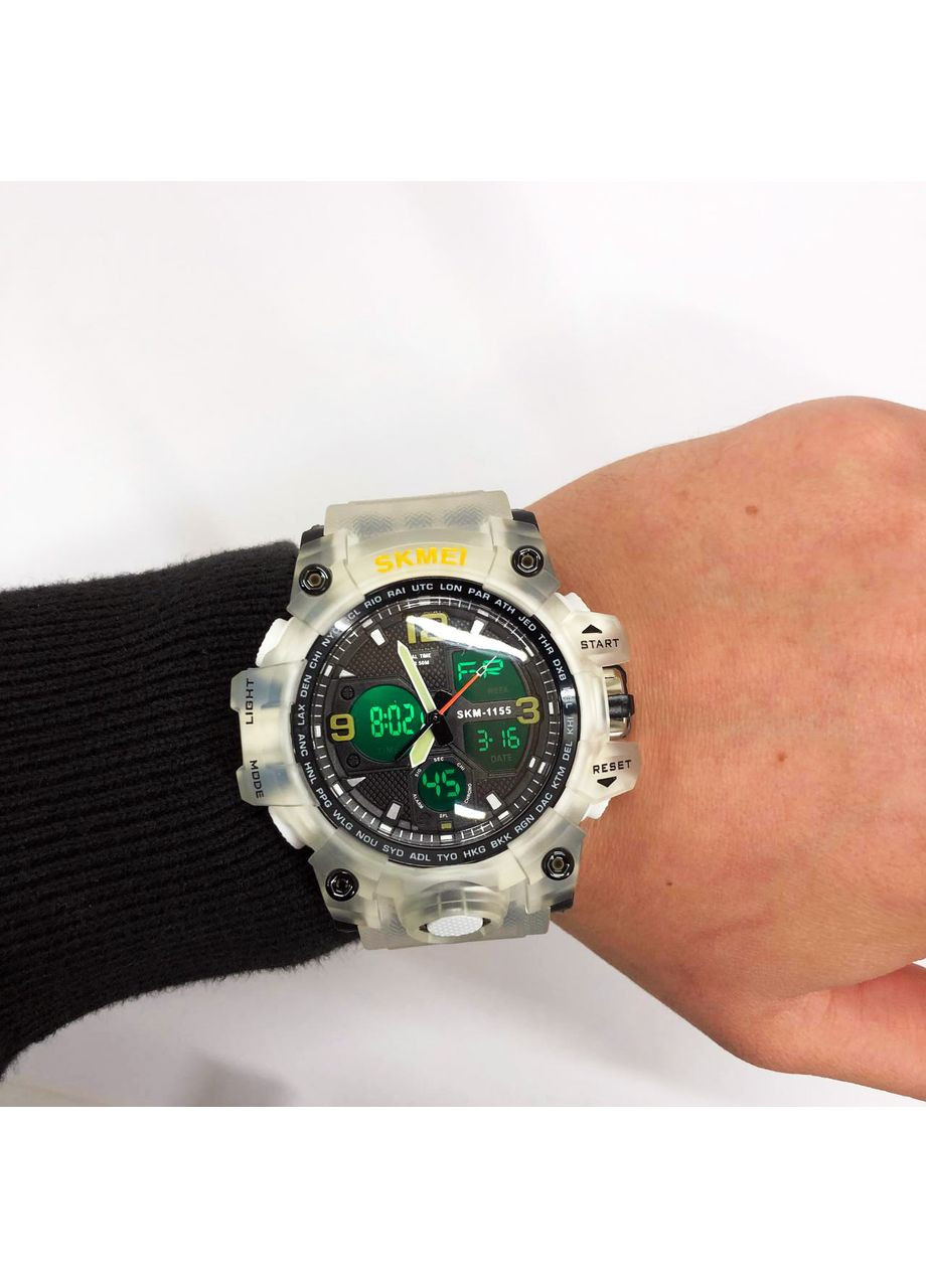 Водостойкие тактические часы 1155BWT, Часы спортивные, Часы ND-356 армейский скмей Skmei (337342579)