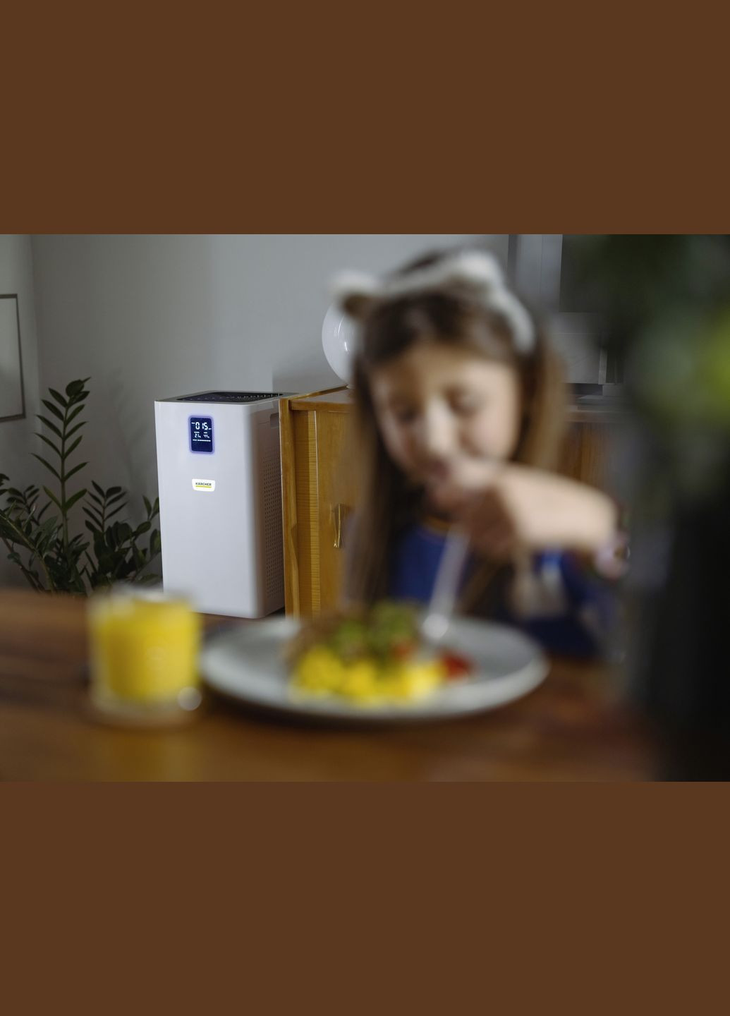 Очисник повітря AF 50, 50м2, 520м3/год, дисплей, 2 HEPA фільтри, 4 режими, інд. забр-ння, KARCHER (315143858)