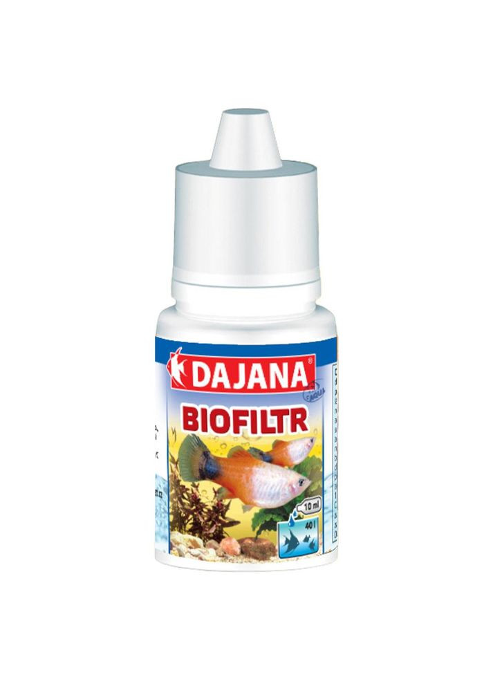 DAJANA BIOFILTER Средство для запуска аквариума (биостартер) стартовые и чистящие бактерии 20 мл DP523V(D191) Dajana Pet (278309426)