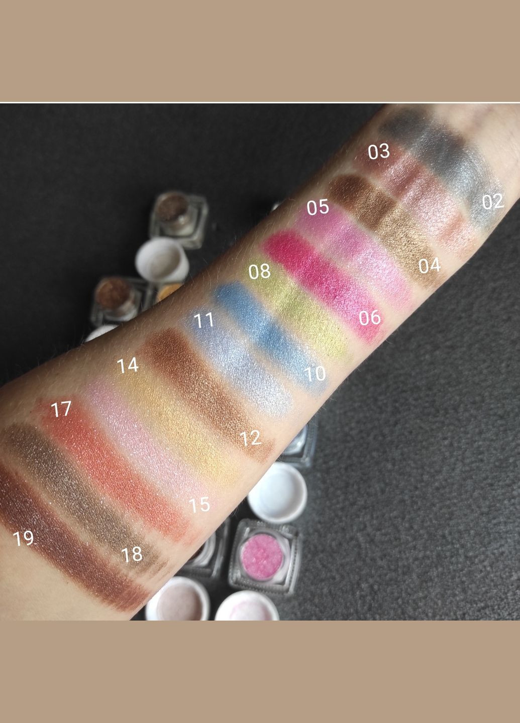 Супер сяючі розсипчасті тіні MyShadow Loose Eyeshadow Powder - 12 Coco Loco 2.5г Models Own (315825150)