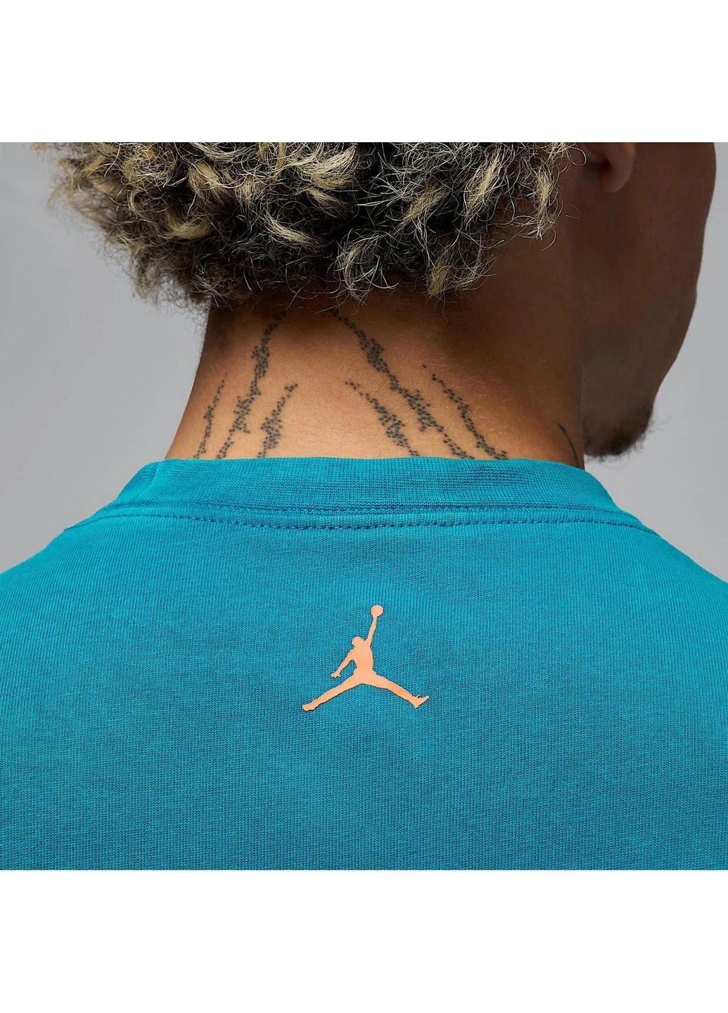 Синя футболка чоловіча mreissue gx ss crew blue Air Jordan