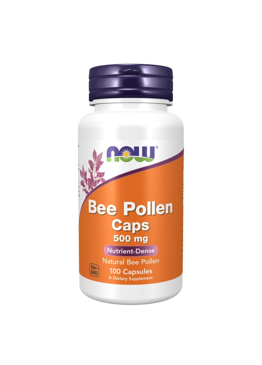 Bee Pollen 500mg – 100 caps Now Foods (369399078)