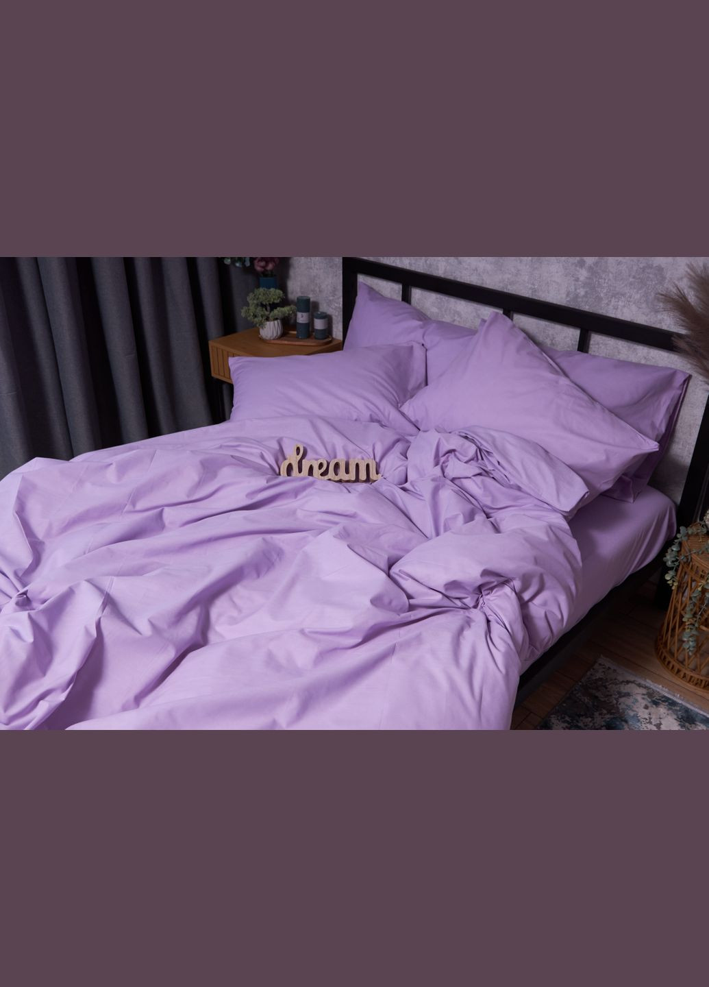Комплект постельного белья Бязь Gold Люкс «» полуторный евро 160х220 наволочки 4х50х70 (MS-820002321) Moon&Star orchid (286762246)