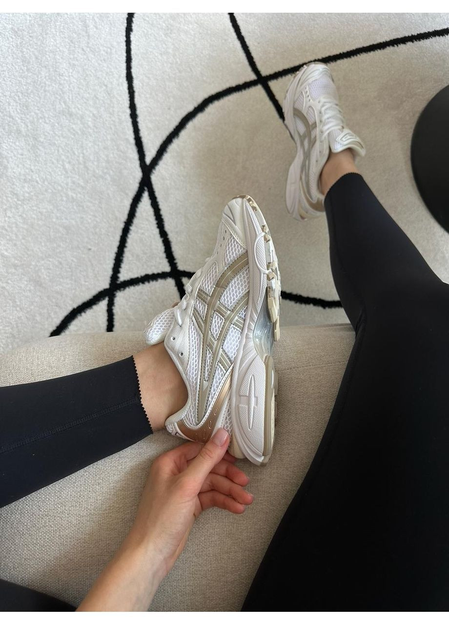 Кроссовки женские Asics White/Bronze No Brand Gel-Kayano 14 белые демисезоны (364487666)