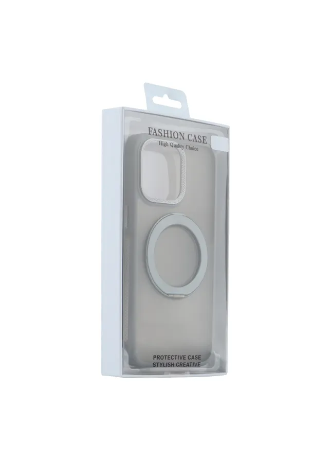 Чехол Premium TPU+PC Mag 360 Spin Case для Grey No Brand iPhone 15 Pro Max (407854586)