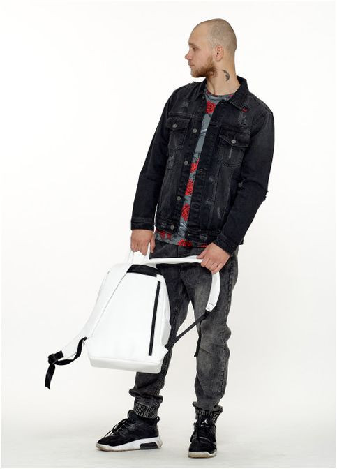 Рюкзак унісекс Zard LRT білий (R-25088008m-VS) Sambag (302450086)