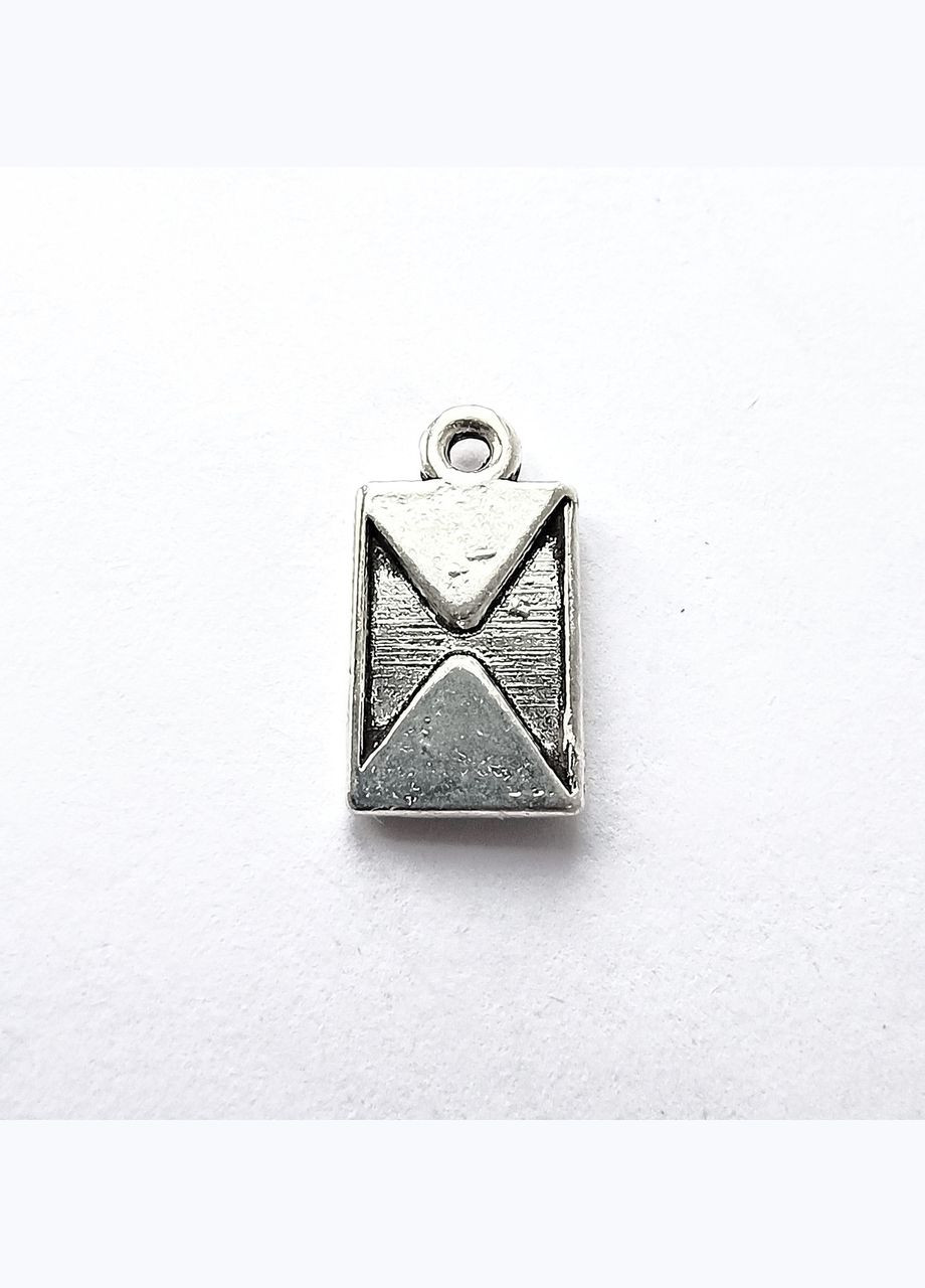 Подвеска Кулон конверт письмо почтовый Античное серебро 16 мм x 9 мм Finding (316248366)