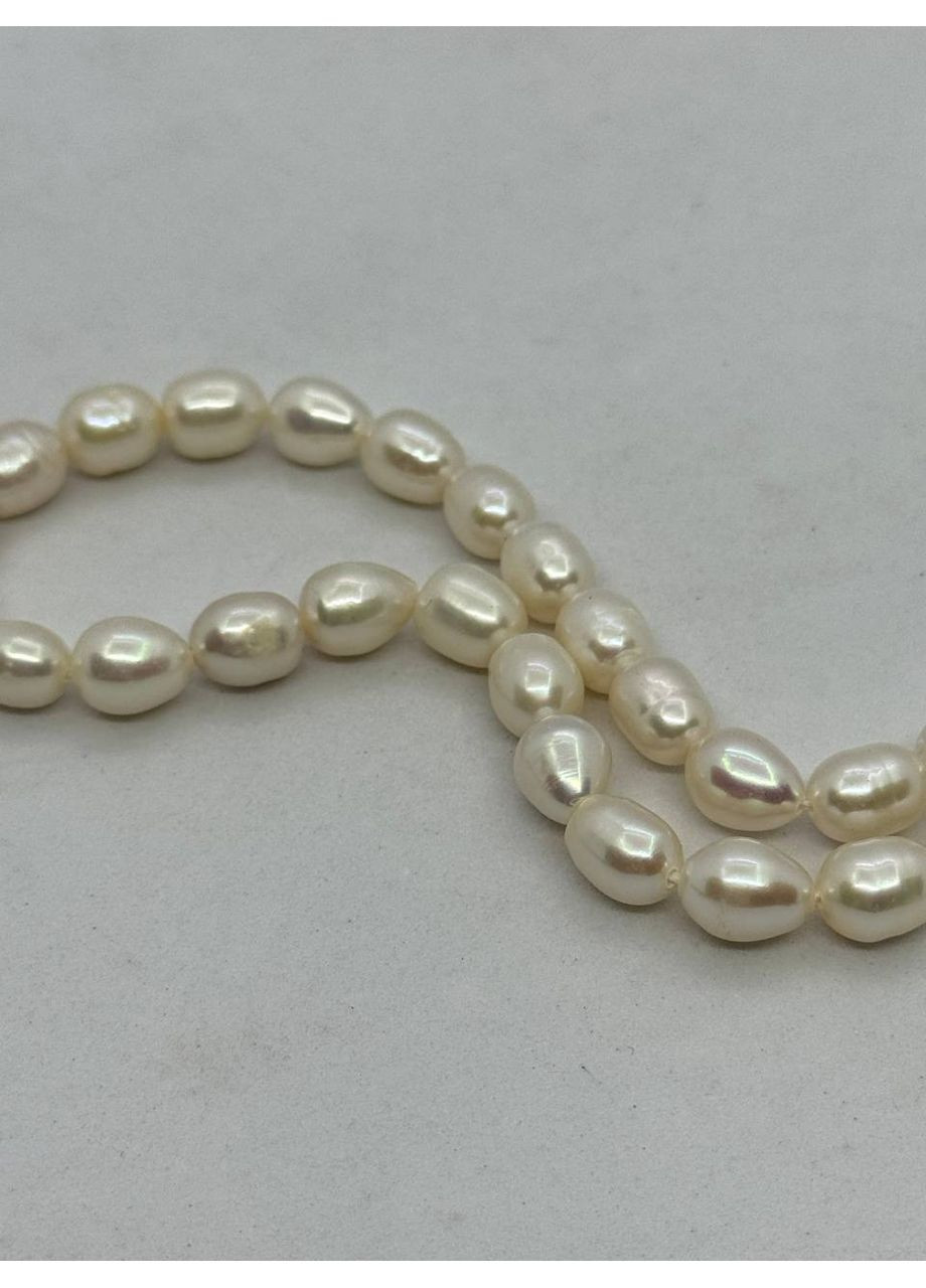 Жемчуг на нити без застежки 7-8 мм 40 см Белый No Brand (372468109)